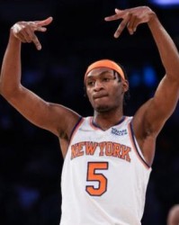  布伦森末节独得十八分，尼克斯逆转篮网抢占东部第七