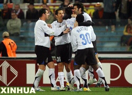  国际米兰与罗马战平各取一分难分胜负