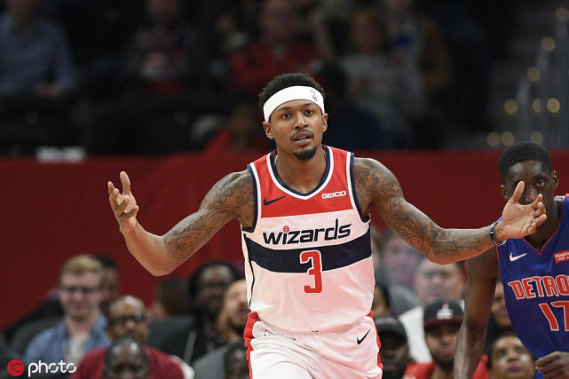  比尔复出贡献28分，奇才击败活塞终止连败颓势  